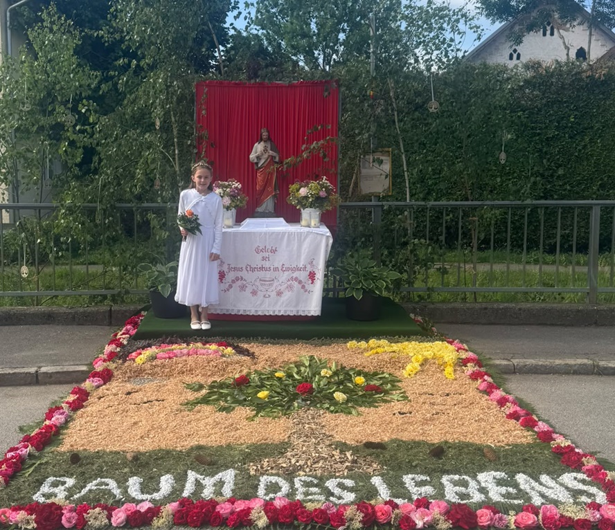 Altar der Kommunionkinder